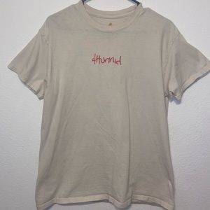 4Hunnid Graphic Tee Front & Back